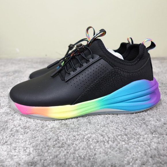 Clove Classic Shoes Womens Sneakers Work Black Rainbow Nursing Running Walking - Picture 6 of 14